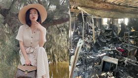 鋼琴YouTuber家驚傳失火　現場照曝光「一片焦黑」▲（圖／翻攝自我是江老師臉書）

