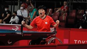 ▲台灣帕運桌球選手盧碧春。（圖／體育署提供）