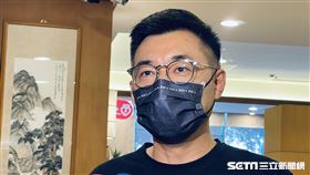 江啟臣出席「1218重新出發！政府獨裁、公投制裁！」記者會（圖／記者林恩如攝影）