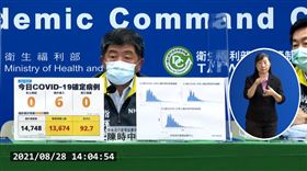 ▲0828 CDC記者會，陳時中（圖／翻攝自指揮中心YT）