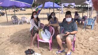 暑假最後週末　墾丁估湧5萬遊客