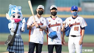 林昀儒與棒球連結　他打過全民打棒球