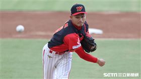 ▲味全龍先發投手徐若熙。（圖／記者劉彥池攝影）