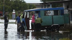 颶風艾達（Hurricane Ida）侵襲古巴（圖／美聯社／達志影像）