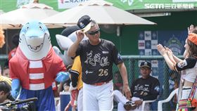 中華職棒明星賽全壘打大賽，傳奇球星全壘打賽，王光輝。 圖／記者林敬旻攝