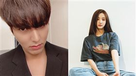 李敏鎬今（30日)被爆出與女星妍雨交往，隨後否認交往事實。(圖／翻攝自李敏鎬、妍雨IG）