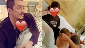 李亞鵬 李嫣。（圖／翻攝自扒圈內醬微博）