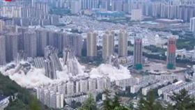 雲南昆明炸樓（圖／翻攝自澎湃新聞）