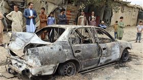 美國,阿富汗,喀布爾機場,塔利班,ISIS-K,炸彈,呼羅珊伊斯蘭國（圖／美聯社／達志影像）