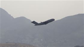 美軍撤離阿富汗（圖／美聯社／達志影像）