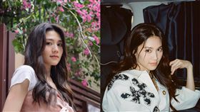 周秀娜趴在遊艇邊拍照，被網友發現傲人上圍竟瘦成排骨胸。(圖／翻攝自周秀IG）