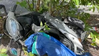 機車對撞2人昏迷　民眾幫求現場畫面
