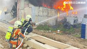 大溪交流道,工廠火警,濃煙,桃園,翻攝畫面