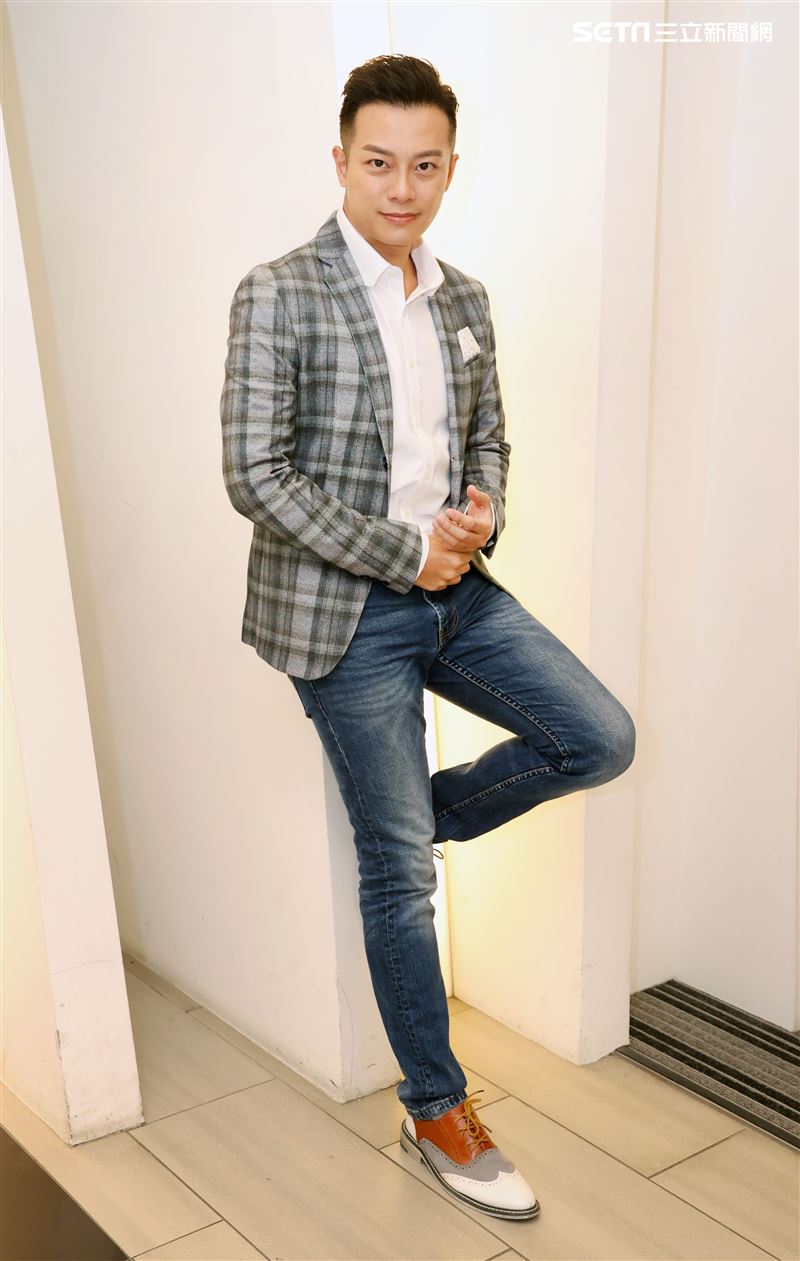 林則希三立新聞網專訪。（記者邱榮吉/攝影）