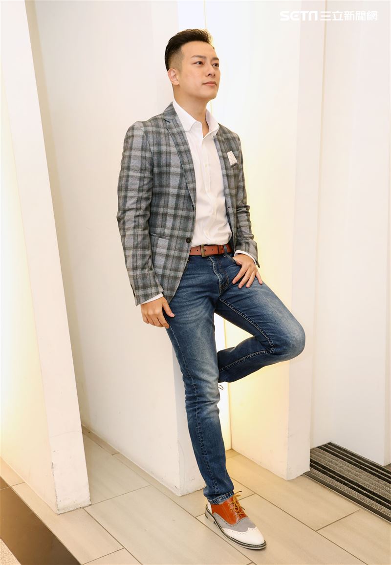 林則希三立新聞網專訪。（記者邱榮吉/攝影）