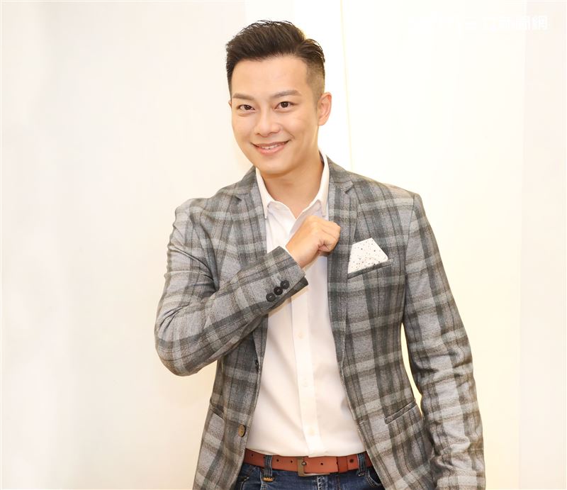 林則希三立新聞網專訪。（記者邱榮吉/攝影）