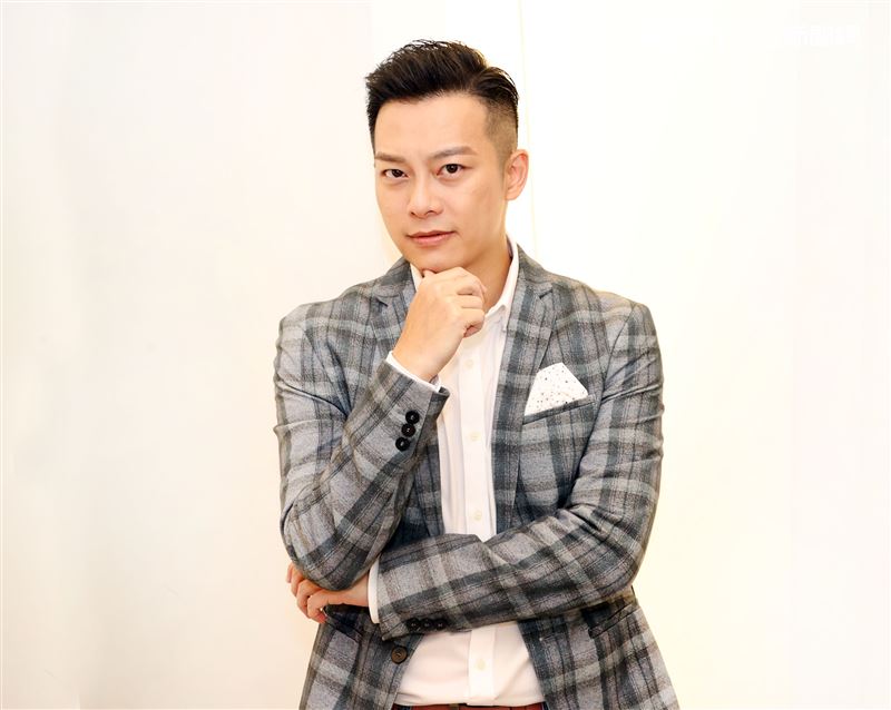 林則希三立新聞網專訪。（記者邱榮吉/攝影）