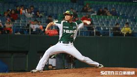 統一獅林子崴（圖／記者王怡翔攝）