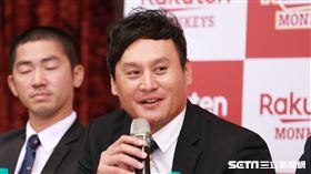 ▲樂天桃猿一軍投手教練林英傑（圖／記者林士傑攝影）