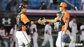 ▲統一獅終結者陳韻文拿下生涯第100場救援成功。（圖／記者劉彥池攝影）