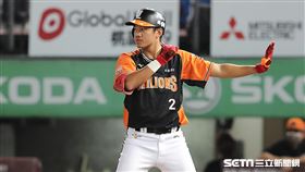 ▲統一獅三壘手林子豪。（圖／記者劉彥池攝影）