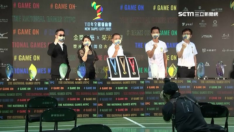 全運會獎牌獎座公布　新北首創勳章化