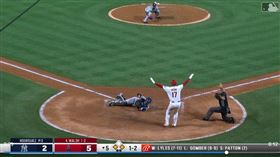 ▲大谷翔平盜本壘。（圖／翻攝自天使推特）