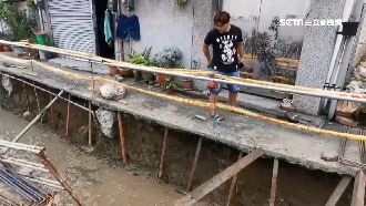 道路工程釀路基流失　見裂縫民憂屋塌