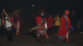 ▲隊伍中的鍾馗。（圖／鄭武郎老師提供）