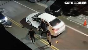 新竹縣風飛沙份子擄人上車 翻攝畫面