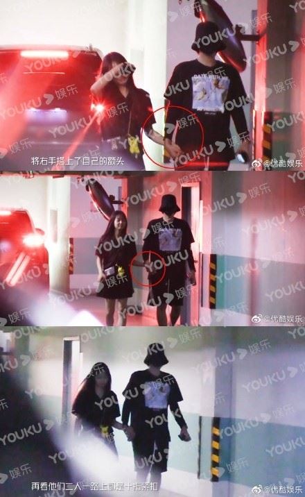 吳亦凡和秦牛正威曾傳出緋聞。(圖/翻攝自微博/Mr_吳亦凡工作室、Luna秦牛正威)