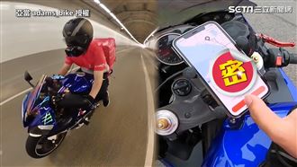 在美國騎重機外送　狂男曝收入驚呆