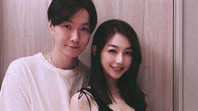 王少谷和老婆林采薇結婚1年多，在上個月迎來寶貝兒子。（圖翻攝自林采薇IG）