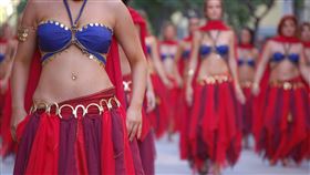 肚皮舞,女教師,薄紗,上空。（圖／翻攝自Pixabay，作者alex vidal）