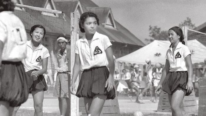 老照片故事／80年前北一女美女曝光