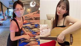 劉心語重拾學吉他，私下卻打手遊玩到長繭。（圖／翻攝自劉心語臉書）