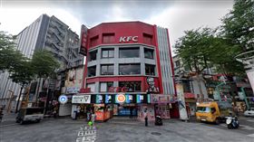 肯德基，台北峨嵋餐廳。翻攝自Google Map