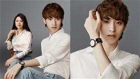 伊能靜與兒子小哈利互問互答，影片中透露母子間深厚感情。(圖／翻攝自微博）