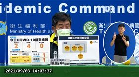 ▲0903 CDC記者會，陳時中（圖／翻攝自指揮中心YT）