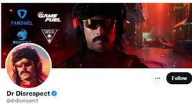 ▲遊戲直播主Dr Disrespect。（圖／翻攝自Dr Disrespect推特）
