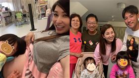 香港女星麥雅緻/演員老公張頴康/懷三胎/爸爸在隔離時病逝。IG