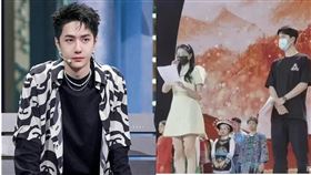 正式演出時，竟不見王一博和關曉彤兩人身影。（圖／翻攝自微博）