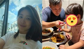 林可彤一家四口。(圖／林可彤臉書)