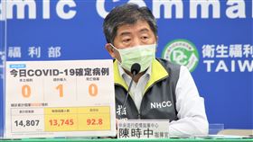 ▲0904疫情記者會 陳時中 周志浩（圖／中央疫情指揮中心提供）