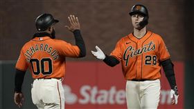 ▲巨人擊敗道奇，86勝49敗大聯盟最佳。（圖／美聯社／達志影像）