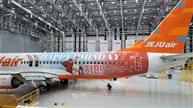 中國才下禁令…防彈粉絲砸984萬包機　陸網罵：有損國格。（圖翻攝自推特@JIMINBAR_CHINA）