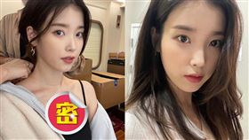 IU連曬出兩張照片，疑似正在準備新專輯。(圖／翻攝自dlwlrmaIG)