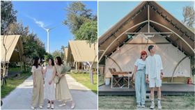 全台最豪華「海邊露營區」,向海那漾,（圖／IG網友提供）