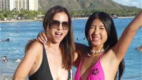 李婉華和女兒就像姐妹。(圖／翻攝自Natalie IG)