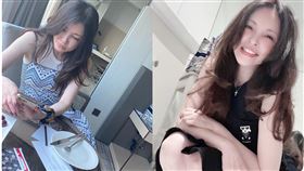 何如芸今(5日)分享，被15歲少女問:「手臂怎麼這麼細」。(圖／翻攝自何如芸臉書）